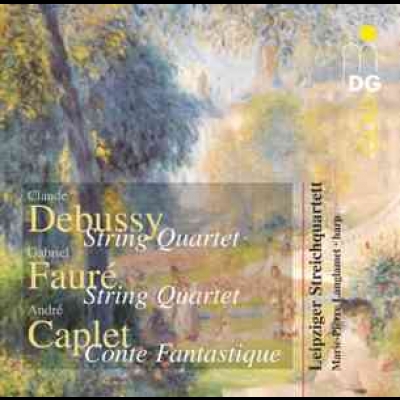 卡普萊：幻想故事 / 萊比錫弦樂四重奏 ( CD )<br>Caplet: Conte fantastique示意圖