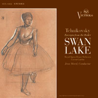【CR 絕版名片】柴可夫斯基：天鵝湖芭蕾音樂選曲（180 克 LP ）<br>Tchaikovsky: Swan Lake(Excerpts)<br>Morel 指揮柯芬園皇家歌劇院管弦樂團<br>Royal Opera House Orchestra/Jean Morel示意圖