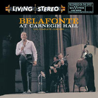 【CR 絕版名片】貝拉方堤-卡內基現場 ( 200 克 2LPs )<br>Belafonte - Live at Carnegie Hall示意圖