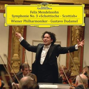 孟德爾頌：第三號交響曲  ( 180 克 LP )<br>指揮家和小提琴 / Gustavo‧杜達美<br>Mendelssohn: Symphony No. 3示意圖