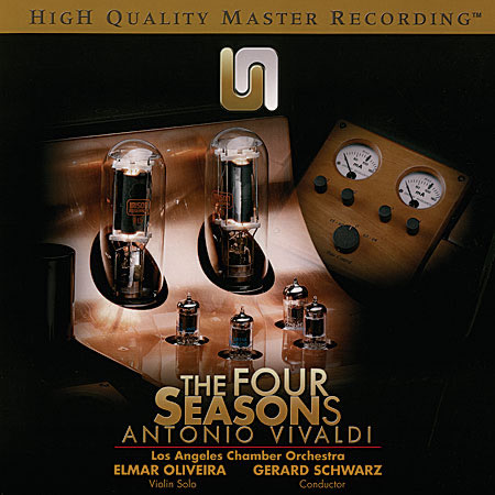 鐵膽四季 The Four Seasons - Antonio Vivaldi  (Hybrid SACD)<br>Los Angeles Chamber Orchestra, Gerard Schwarz示意圖