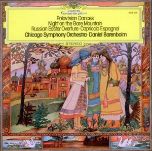 巴倫波因指揮俄羅斯音樂(180g LP)<br>Chicago Symphony Orchestra; Daniel Barenboim / Borodin, Mussorgsky - Rimsky-Korssakoff示意圖