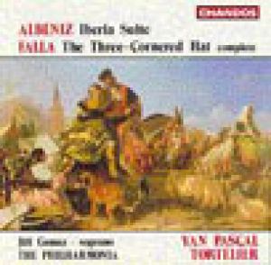 阿爾巴尼茲：依貝莉亞組曲／法雅：三角帽全曲<br>Albeniz: Iberia; Falla: 3-Cornered Hat<br>郭美芝女高音／楊．巴斯卡‧托特里耶　指揮 愛樂管弦樂團示意圖