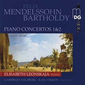 孟德爾頌：鋼琴協奏曲集 / 蕾昂絲卡雅，鋼琴（雙層SACD） <br>Mendelssohn Piano Concertos 1 & 2, Piano Music<BR> ( Hybrid Multichannel SACD )示意圖