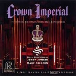 王者之風（HDCD）<br>傑瑞‧瓊金 指揮 達拉斯管樂團<br>Crown Imperial<br>Dallas Wind Symphony / Jerry Junkin<br>Mary Preston, organ<br>RR112示意圖