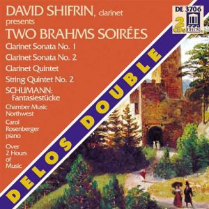 大衛‧席夫林：兩場布拉姆斯音樂晚會 ( 2CDs )<br>David Shifrin Presents Two Brahms Soirees示意圖