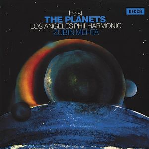 霍爾斯特：行星組曲 ( 180 克 LP ）<br>祖賓梅塔 指揮 洛杉磯愛樂管弦樂團<br>Holst: The Planets<br>Zubin Mehta / Los Angeles Philharmonic Orchestra示意圖