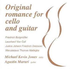 【線上試聽】吉他與大提琴的羅曼史　（CD )<br>Original romance for cello and guitar示意圖