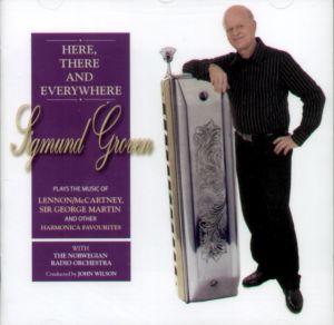 西格蒙．葛洛文：口琴披頭四（進口版CD）<br>Sigmund Groven: Here, There and Everywhere示意圖