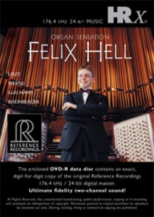 管風琴旋風（HRx數位母帶檔案）/ 菲利克斯．海爾，管風琴<br>Organ Sensation <br>  Felix Hell<br>HR101示意圖
