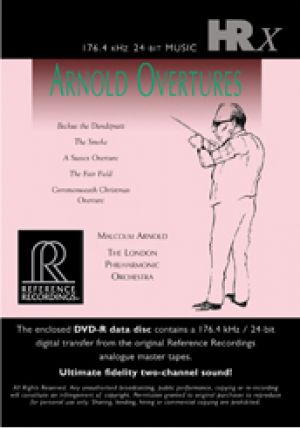 阿諾德序曲全集（HRx數位母帶檔案）<br>Arnold: Overtures<br>The London Philharmonic Orchestra<br>Malcolm Arnold<BR>HR48示意圖