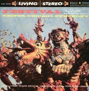 【CR 絕版名片】俄羅斯節慶（ 200 克 LP）<br>萊納 指揮 芝加哥交響樂團<br>Festival / Reiner / Chicago Symphony示意圖