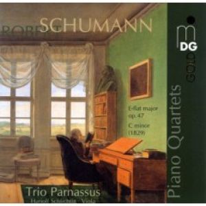 舒曼「鋼琴四重奏」/  帕纳索斯三重奏 （雙層SACD） <br> Schumann Piano Quartets<BR> ( Hybrid Multichannel SACD )示意圖
