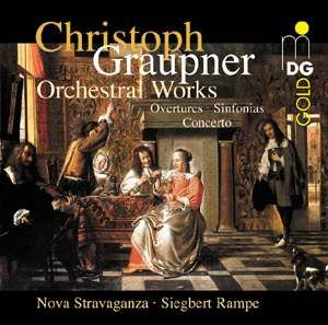 葛勞普納：管弦樂作品集 ( CD )<br>Christoph Graupner : Orchestral Works示意圖