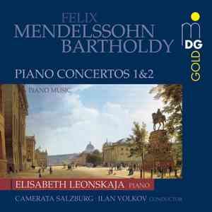 孟德爾頌「鋼琴協奏曲集」( CD )<br>Mendelssohn Piano Concertos 1 & 2, Piano Music示意圖