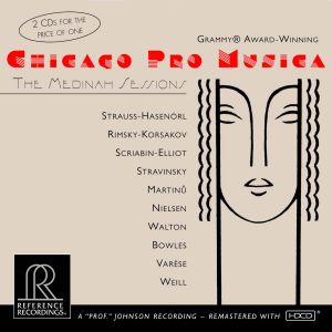 芝加哥專業音樂家合奏團：麥迪那音樂廳（雙片裝HDCD）<br>CHICAGO PRO MUSICA - The Medinah Sessions (2CDs)<br>RR2102示意圖