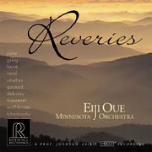 悠閒時刻（HDCD）<br>大植英次 指揮 明尼蘇達管弦樂團<br>Reveries<br>Minnesota Orchestra / Eiji Oue<br>RR99示意圖