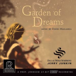 夢想花園（HDCD）<br>傑瑞‧瓊金 指揮 達拉斯管樂團<br>GARDEN OF DREAMS, Music by David Maslanka<br>Dallas Wind Symphony, Jerry Junkin<br>RR108示意圖