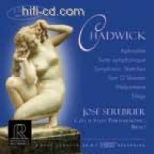 夏德維克經典作品集：大動態管弦樂發燒示範<BR>Chadwick（2CD，HDCD）<BR>Jose Serebrier, Conductor<BR>Czech State Philharmonic, Brno<br>RR2104示意圖