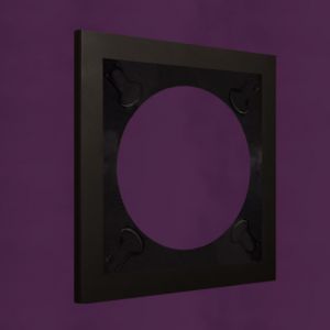 【特價商品】Art Vinyl 創意黑膠掛框—純黑（英國原裝進口）示意圖