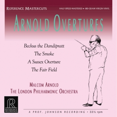 阿諾德序曲集 ( 180 克 LP )<br>阿諾德 指揮 倫敦愛樂管弦樂團<br>ARNOLD OVERTURES<br>The London Philharmonic Orchestra<br>RM1518示意圖