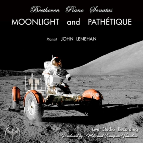 【線上試聽】貝多芬鋼琴奏鳴曲：《悲愴》與《月光》  ( 進口版 CD )<br>Beethoven Piano Sonatas: Pathetique Sonata No.8 OP 13 & Moonlight Sonata<br>No.14 OP 27 No.2<br>鋼琴：約翰・李納翰 John Lenehan示意圖