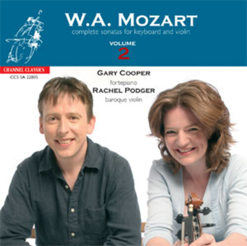 拉克兒拉莫札特小提琴奏鳴曲 第二集（雙層 SACD）<br>Mozart Sonatas for fortepiano and violin vol. 2示意圖