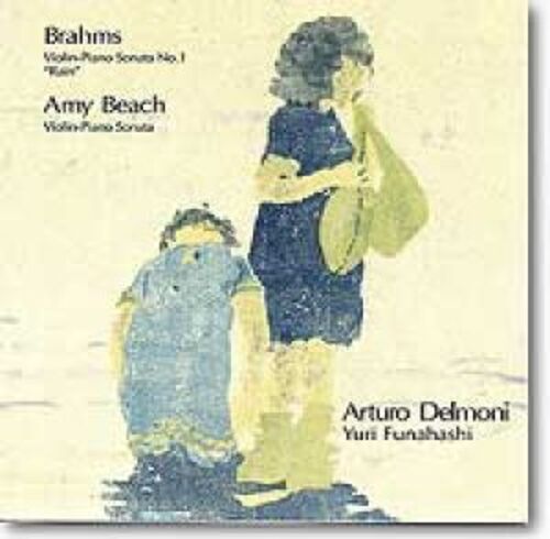 池塘玩耍 ( 美國原裝進口 CD )<br>Arturo Delmoni：Sonatas of Brahms and Beach示意圖