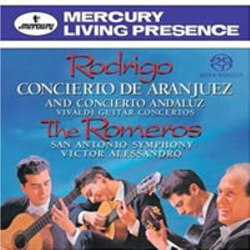 羅德利哥：阿蘭費茲協奏曲、安達魯茲協奏曲(SACD)<br>韋瓦第：吉他協奏曲集<br>Rodrigo & Vivaldi : Guitar Concertos <br>The Romeros示意圖