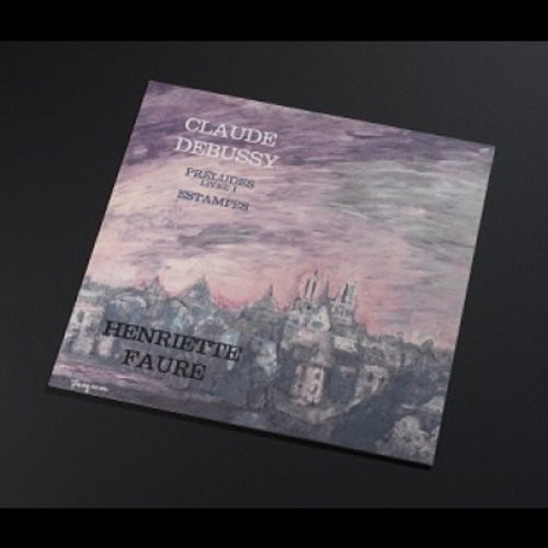 【黑膠專書 #051】德布西：前奏曲 第一冊、版畫 ( 180 克 LP )<br>鋼琴：亨利葉特．佛瑞<br>Claude Debussy：“Preludes Livre 1”&“ Estampes”<br>Piano,Henriette Faure示意圖