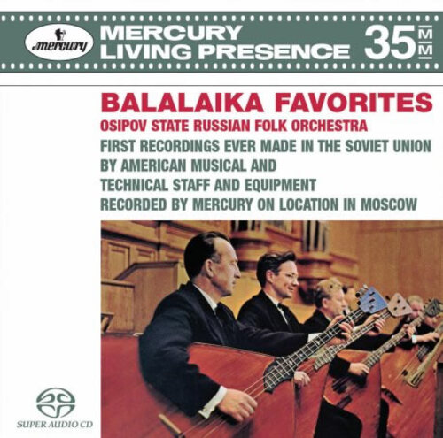 俄羅斯三角琴名曲 (雙層三聲道SACD)<br>Balalaika Favorites / Osipov State Russian Folk Orchestra (Hybrid SACD)示意圖