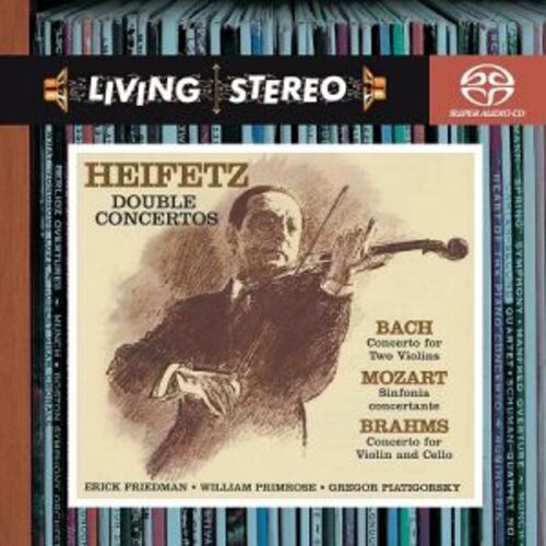 海飛茲 / 巴哈、布拉姆斯、莫札特Bach & Brahms  & Mozart : Concertos(雙層SACD)<br>Heifetz，小提琴示意圖