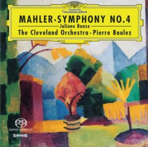 馬勒：第四號交響曲 (雙層SACD)<br>布列茲指揮維也納愛樂<br>Pierre Boulez - Mahler: Symphony No. 4示意圖