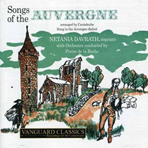 仙樂柔揚（康特魯伯：阿維農之歌） ( 雙層 SACD) （絕版片）<br>Songs of the Auvergne / Netania Davrath (Hybrid SACD)示意圖