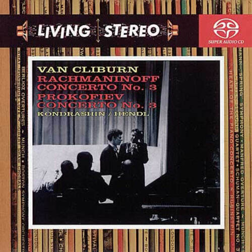 拉赫曼尼諾夫 / 普羅高菲夫︰第三號鋼琴協奏曲（SACD）<br>范．克萊本 ( 鋼琴 )<br>孔德拉辛 指揮 空中交響樂團 / 華特 指揮 芝加哥交響樂團<br>Rachmaninoff / Prokofiev : Concerto No.3<br>Van Cliburn（piano）,Kondrashin / Hendl示意圖