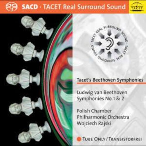 TACET S157 古董真空管萬歲—貝多芬：第一、第二號交響曲（雙層 SACD）示意圖