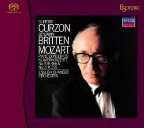 莫札特：第20號＆第27號 鋼琴協奏曲（雙層 SACD）<br>W.A. Mozart, Piano Concerto No.20 K.466 ＆ No.27 K.595. Clifford Curzon (piano)示意圖