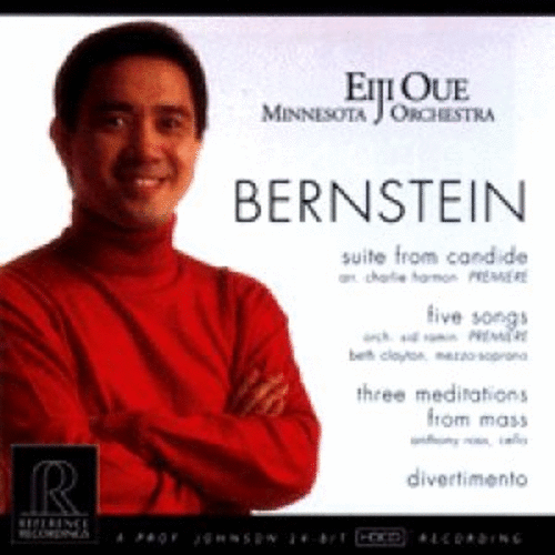 火熱伯恩斯坦 ( CD ) <br> Leonard Bernstein: Various pieces <br> Minnesota Orchestra / Eiji Oue<br>大植英次 指揮 明尼蘇達管弦樂團  <br>RR87示意圖