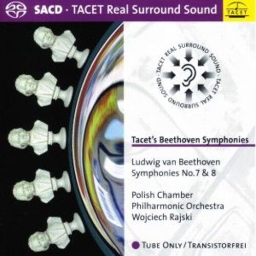 TACET S149 古董真空管萬歲：貝多芬第七、第八號交響曲（雙層 SACD）示意圖
