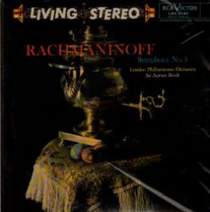 【CR 絕版名片】拉赫曼尼諾夫：第三號交響曲 ( 180 克 LP )<br>包爾特 指揮 倫敦愛樂交響樂團<br>Rachmaninoff: Symphony No. 3示意圖
