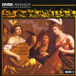 文藝復興歌謠集 ( 瑞士原裝進口 CD )<br>Canzon del Principe示意圖