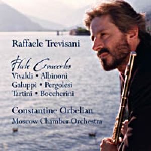 義大利長笛協奏曲 (CD)<br>特列維薩尼，長笛<br>Raffaele Trevisani: Flute Concertos<br>Raffaele Trevisani, flute / Constantine Orbelian, conductor Moscow Chamber Orchestra示意圖