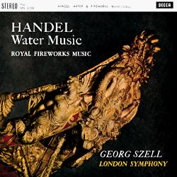 韓德爾︰水上音樂、皇家煙火組曲等 ( 180 克 LP )<br>喬治‧塞爾 指揮 倫敦交響樂團<br>Handel: Water Music, Fireworks Music<br>George Szell / London Symphony Orchestra示意圖