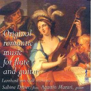 深情對話：長笛與吉他（進口版 CD ) / Original Romantic Music For Flute And Guitar<BR>Sabine Dreier，長笛 / Agustin Maruri，吉他示意圖