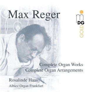 雷格：管風琴作品全集（14 CDs）<br> Max Reger   Complete Organ Works <br>Rosalinde Haas, Albiez Organ Frankfurt-Niederrad  (14 CDs)示意圖