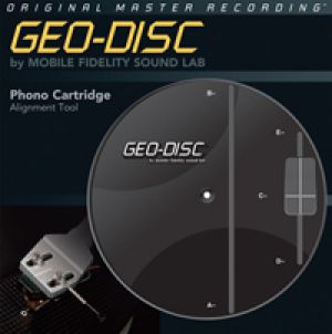 GEO-DISC 唱頭調整工具片 （美國原裝進口）<br>Geodisc Cartridge Alignment Tool示意圖