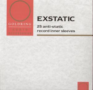 Goldring 抗靜電唱片內套 ( 25個壹包裝 )<br>Exstatic 25 anti-static record inner sleeves示意圖