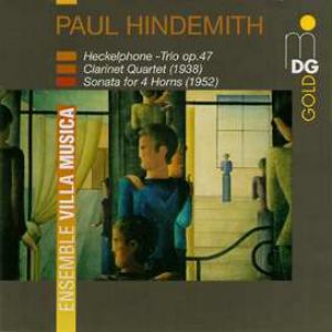 亨德密特：室內樂作品第二集 ( CD )<br>音樂別墅合奏團<br>Hindemith: Chamber Music<br>Ensemble Villa Musica示意圖