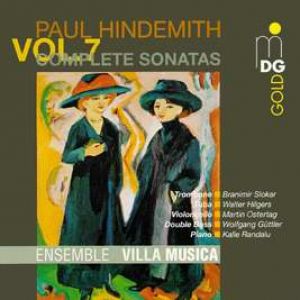 亨德密特：奏鳴曲第七集 ( CD )<br>音樂別墅合奏團<br>Hindemith: Complete Sonatas Vol. 7<br>Ensemble Villa Musica示意圖