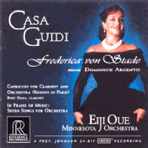 加薩‧古伊迪（HDCD）<br>大植英次 指揮 明尼蘇達管絃樂團<br> Casa Guidi: Frederica von Stade sings Argento<br>Minnesota Orchestra / Eiji Oue <br>RR100示意圖